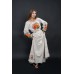 Embroidered dress "Luxurious Petrykivka"